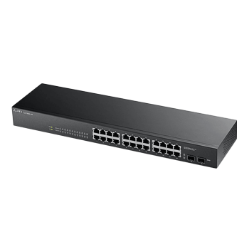 ZyXEL GS1900-24 (24 Gbit Port + 2SFP Port für Kaskadierung, 19Zoll, 11644)